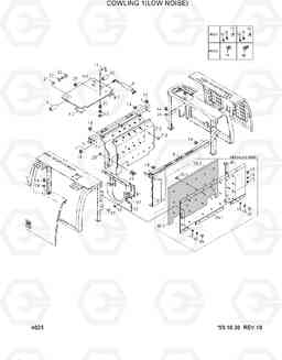 4025 COWLING 1(LOW NOISE) R360LC-3, Hyundai