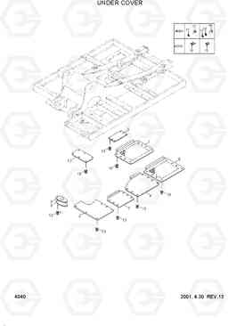 4040 UNDER COVER R360LC-3, Hyundai