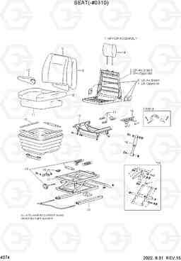4074 SEAT(-#0310) R360LC-3, Hyundai