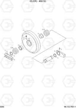 5050 IDLER(-#0019) R360LC-3, Hyundai