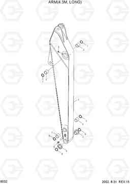 6032 ARM(4.3M, LONG) R360LC-3, Hyundai