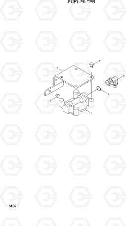 8460 FUEL FILTER R360LC-3, Hyundai