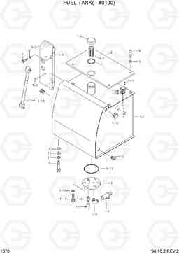 1070 FUEL TANK(-#0100) R360LC-3H, Hyundai