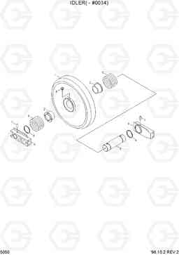 5050 IDLER(-#0034) R360LC-3H, Hyundai