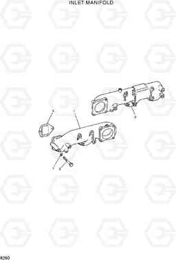 8260 INLET MANIFOLD R360LC-3H, Hyundai