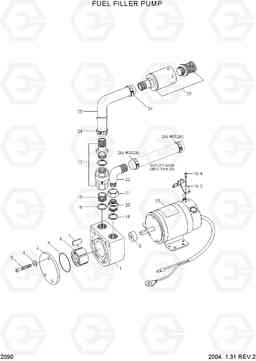 2090 FUEL FILLER PUMP R360LC-7, Hyundai