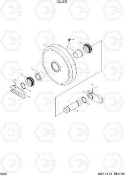 5040 IDLER R360LC-7, Hyundai