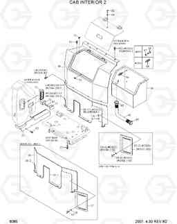 6085 CAB INTERIOR 2 R360LC-7, Hyundai