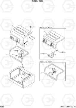 6280 TOOL BOX R360LC-7, Hyundai