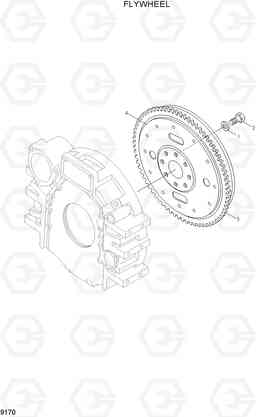 9170 FLYWHEEL R360LC-7, Hyundai