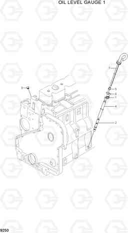 9250 OIL LEVEL GAUGE 1 R360LC-7, Hyundai