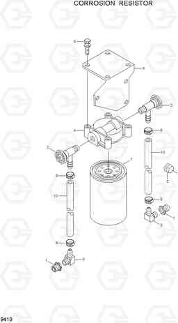 9410 CORRORSION RESISTOR R360LC-7, Hyundai