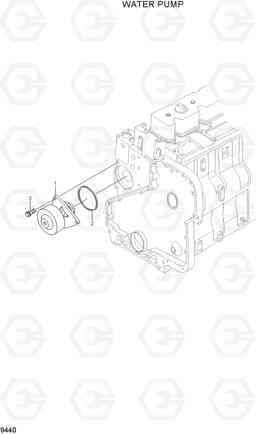 9440 WATER PUMP R360LC-7, Hyundai