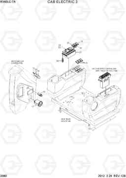 2080 CAB ELECTRIC 3 R360LC-7A, Hyundai