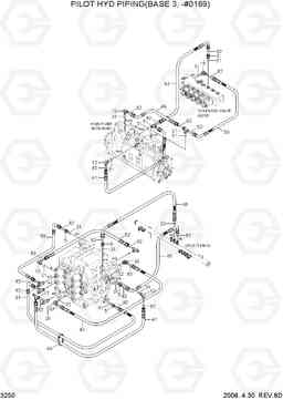 3250 PILOT HYD PIP(BASE 3,MCV TYPE1,-#0169) R360LC-7A, Hyundai