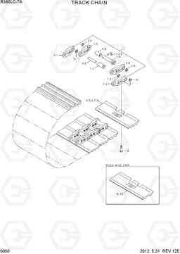 5050 TRACK CHAIN R360LC-7A, Hyundai