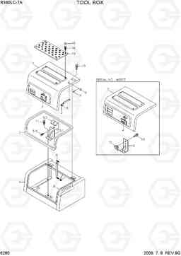 6280 TOOL BOX R360LC-7A, Hyundai