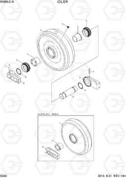 5040 IDLER R380LC-9, Hyundai