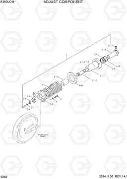 5060 ADJUST COMPONENT R380LC-9, Hyundai