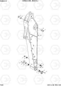 7220 ARM(3.9M, #0015-) R380LC-9, Hyundai