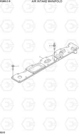 9310 AIR INTAKE MANIFOLD R380LC-9, Hyundai