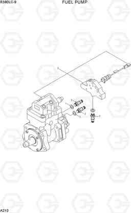 A210 FUEL PUMP R380LC-9, Hyundai