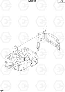 1002 WEIGHT R36N-7, Hyundai