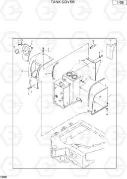 1006 TANK COVER R36N-7, Hyundai