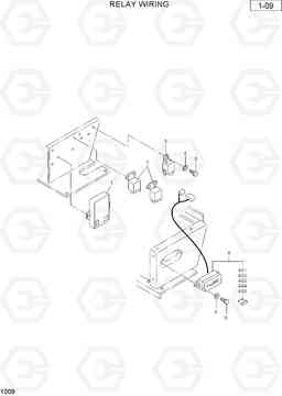 1009 RELAY WIRING R36N-7, Hyundai