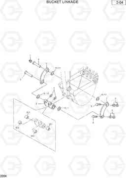 2004 BUCKET LINKAGE R36N-7, Hyundai