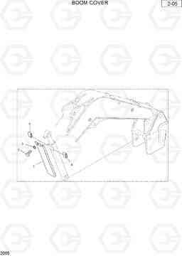 2005 BOOM COVER R36N-7, Hyundai