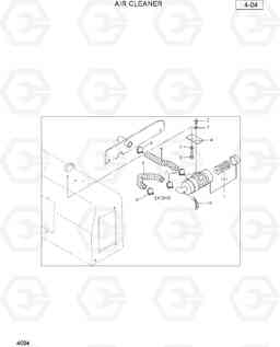 4004 AIR CLEANER R36N-7, Hyundai