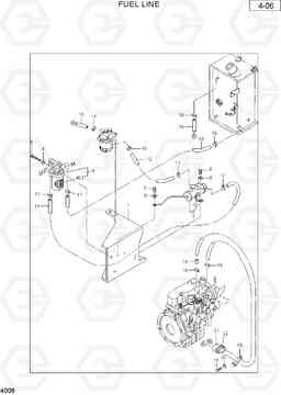 4006 FUEL LINE R36N-7, Hyundai