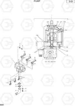 5001 PUMP R36N-7, Hyundai