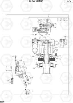 5004 SLEW MOTOR R36N-7, Hyundai