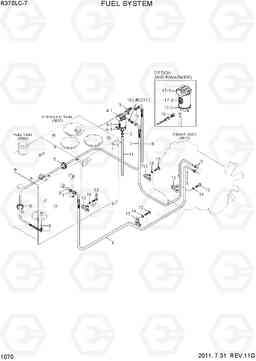 1070 FUEL SYSTEM R370LC-7, Hyundai