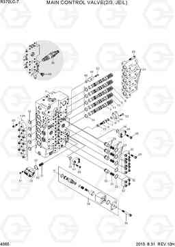 4065 MAIN CONTROL VALVE(2/3, JEIL) R370LC-7, Hyundai