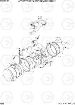 1046 AFTERTREATMENT DEVICE(#0003-) R380LC-9A, Hyundai