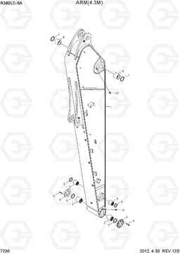 7230 ARM(4.3M) R380LC-9A, Hyundai
