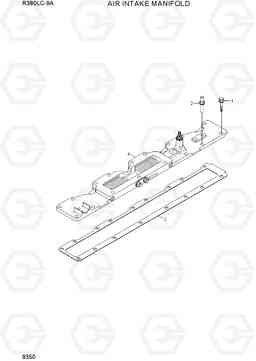 9350 AIR INTAKE MANIFOLD R380LC-9A, Hyundai