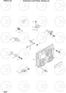 9460 ENGINE CONTROL MODULE R380LC-9A, Hyundai