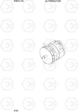 9720 ALTERNATOR R380LC-9A, Hyundai