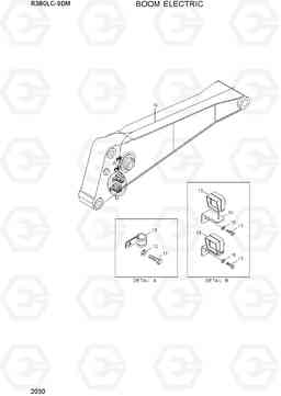 2030 BOOM ELECTRIC R380LC-9DM, Hyundai