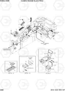 2080 CABIN ROOM ELECTRIC R380LC-9DM, Hyundai