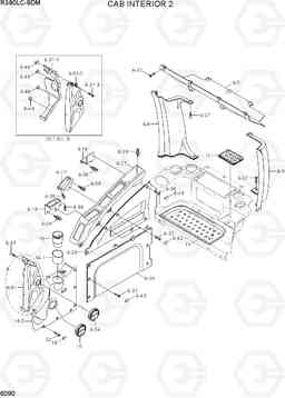 6090 CAB INTERIOR 2 R380LC-9DM, Hyundai