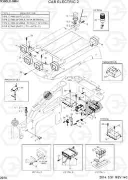 2070 CAB ELECTRIC 2 R380LC-9MH, Hyundai