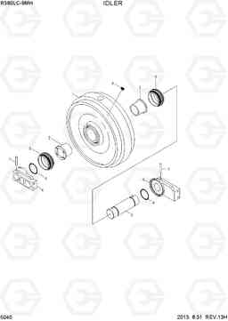 5040 IDLER R380LC-9MH, Hyundai