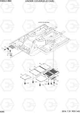 6265 UNDER COVER(ELE/CAB) R380LC-9MH, Hyundai