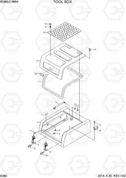 6280 TOOL BOX R380LC-9MH, Hyundai