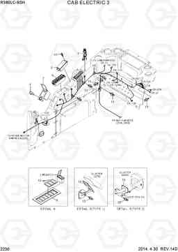 2230 CAB ELECTRIC 3 R380LC-9SH, Hyundai